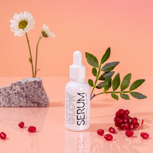 Glow Serum bottle — natural brightening serum